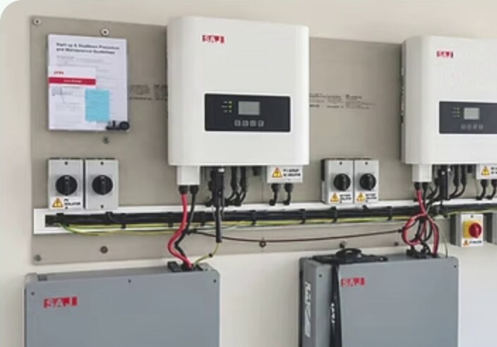 Solar inverters and battery storage installed by MySolar247